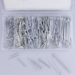 Splinte Splintsatz Sortimentskasten 555tlg Sortiment ca.25-64mm Sicherungsstifte