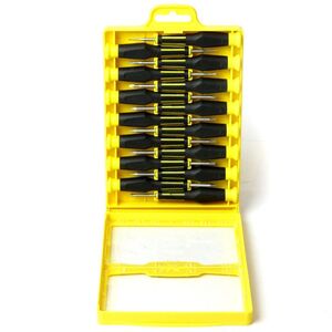 Profi Pr�zisions-Schraubendrehersatz Feinmechaniker Schraubenziehersatz 15tlg.