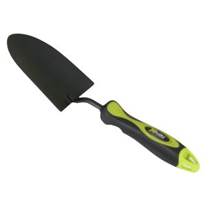 Blumenkelle in schwarz pulverbeschichtet mit TPR Griff