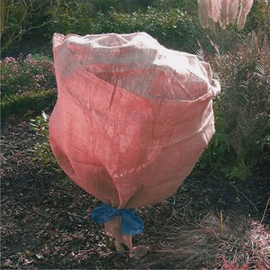 Winterschutz 105x500mm rot Frostschutz Vlies Jute Schutzvlies Pflanzenschutz