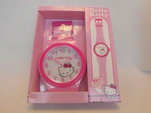 Hello Kitty Wanduhr Uhr in Armbanduhr Form 95cm