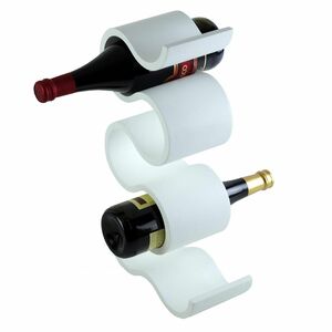 Weinregal Curve, hoch, wei�