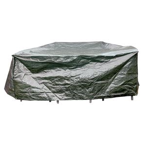 Schutzh�lle 200x80cm grau Sitzgruppen Polyethylen Schutzhaube Abdeckung H�lle