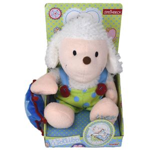 süßes Schaf mit Herz Plüsch Plüschfigur Kuscheltier Puppe Teddy 42cm 