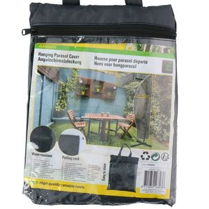 Ampelschirm Schutzh�lle Polyester 210D anthrazit 265x70cm Schutzhaube Abdeckung