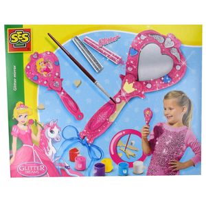 Creative Glitter Dreams Glitzerspiegel Selbermachen pink Glitter Mirror Spiegel