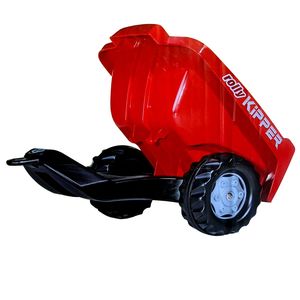 Rolly Toys Kipper II rot fr Kinderfahrzeuge Einachsanhnger mit Kippfunktion