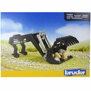 Bruder 03333 Zubehr Frontlader Schaufelfrontlader fr Traktor Serie 3000 