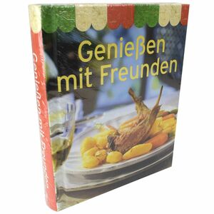 Genieen mit Freunden Kochbuch im Mini-Format gebundene Ausgabe in Deutsch