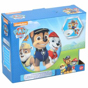 Paw Patrol Geschirrset aus Porzellan Geschenkset 3tlg. Fr�hst�cksset