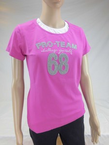 HKM Pro Team T-Shirt Kinder Damen T Shirt Pink 128 140 152 164 XS S M L