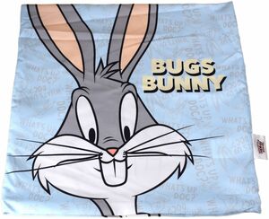 Looney Tunes Kissenbezug Bugs Bunny 40x40cm Kuschelkissenbezug blau Bugs Bunny