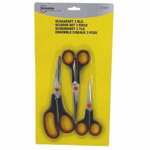 Scherenset 3teilig Multifunktions- Universalscheren Haushalt Basteln Edelstahl