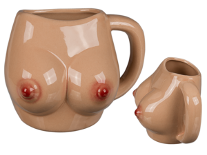 Tasse Br�ste Boob Mug Kaffee Tee Becher als Geschenk Junggesellenabschied Fun