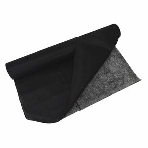 Unkrautvlies schwarz 8x1,5m Einfaches Verlegen sch�tzt zuverl�ssig gegen Unkraut