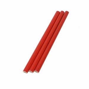 Zimmermannsbleistift 3 Stck 17,5cm Bleistift rot Baustelle 