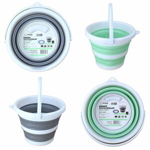 Falteimer 5L oder 10L in Grau oder T�rkis, platzsparend & praktisch 