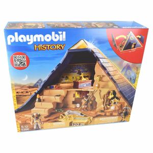 Playmobil 5386 History Pyramide mit Grabkammer 120 Teilen Mega Spielset 