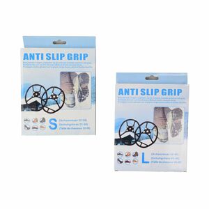 1 Paar Schneeketten f�r Schuhe Schuhketten Spikes in den Gr��en S & L
