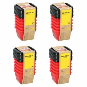 4er Set 6x Mini Lunchbox 24 Stck Disney CARS Sammel Kleinteile Aufbewahrungsbox