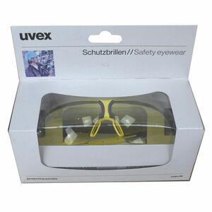 Uvex Schutzbrille i-3 HC/AF amber in anthrazit / gelb 