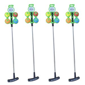 Gartenspiel Golfschl�ger 4er-Set 56cm Putter mit B�llen f�r Kinder Outdoorspiel 