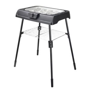 Elektrogrill Tisch- und Standgrill ca. 52x39cm mit stufenlosem Temperaturregler 