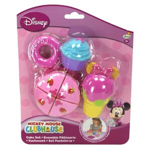 Disney Mickey Mouse Clubhouse Minnies Spielzeuglebensmittel Kuchen und Gebckset