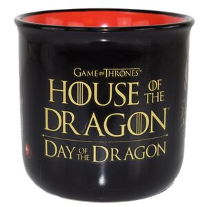 Game of Thrones House of the Dragon Frhstckstasse aus Keramik ca.  9,6 x 9 cm