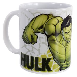 Tasse mit Hulk Motiv 325ml aus Keramik ca.  9 x 10 cm in Geschenkbox