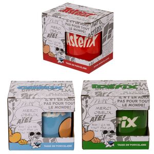 Asterix & Obelix Tasse aus Keramik ca.  8 x 10 cm f�r 325 ml in Geschenkbox