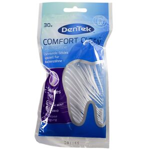 Zahnseide-Sticks 30er DenTek Comfort Clean Zahnseide Zahnstocher Mundpflege