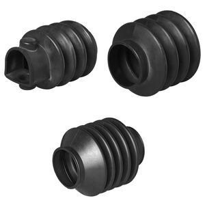 Faltenbalg in Schwarz fr Auflaufeinrichtungen Ersatzteil fr Anhnger