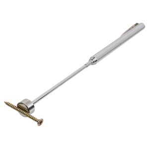 Ausziehbarer Magnetheber tragf�hig bis ca. 900g in Silber Teleskop Magnet 62 cm