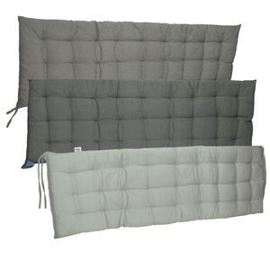 Auflage f�r Gartenbank ca. 150 x 40 x 4 cm Sitzpolster gestreift mit Steppung