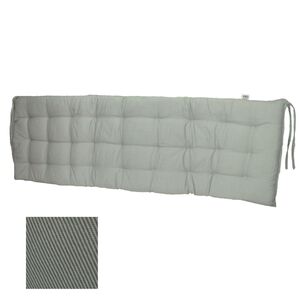 Auflage f�r Gartenbank ca. 150 x 40 x 4 cm Sitzpolster gestreift mit Steppung