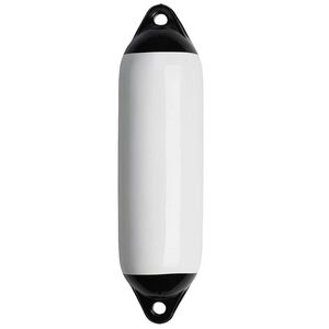 Seilflechter Marinefender wei� 150 x 580 mm Boot Rammschutz mit Befestigungs�sen