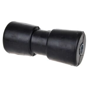 ProPlus Kielrolle aus Gummi in schwarz Ersatzteil f�r Bootsanh�nger mit Bohrung