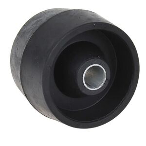 ProPlus Seitenrolle aus Gummi in schwarz Ersatzteil f�r Bootsanh�nger mit Bohrung
