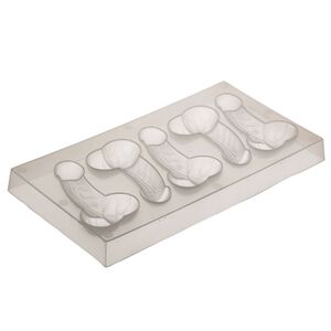 5 Eisw�rfelformen Willy ca. 20 x 11 x 2 cm Eisw�rfelbeh�lter in Penis Form