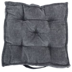 Boxsitzkissen Chenille 40 x 40 x 8 cm Polsterung f�r St�hle mit Trageschlaufe 