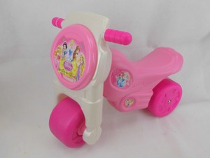 Disney Princess Roller Laufhilfe Motorrad mit Sound Hupe pink