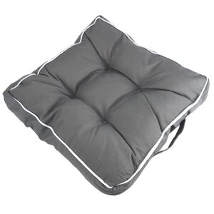 Outdoor Sitzkissen 39x39x8 cm 4-Punkt-Steppung in drei Farben Stuhlkissen Dekokissen