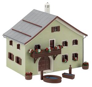 Faller Bausatz H0 130623 Engadiner Wohnhaus Haus aus der Schweiz 1:87