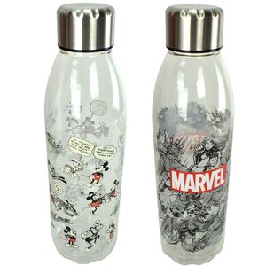 Kunststoff  MotivTrinkflasche 980ml Flasche mit Deckel Kinderflasche