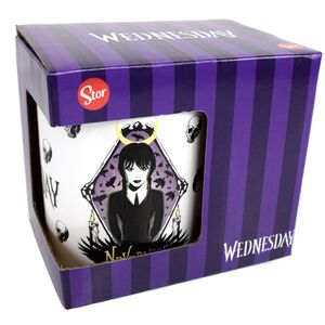 Tasse mit Wednesday Motiv ca. 325ml 11oz aus Keramik 