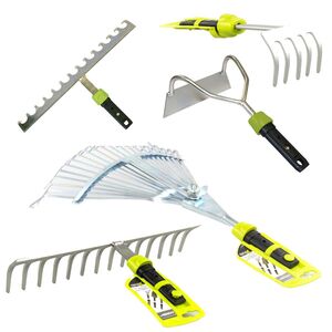 Combisystem XClou Garden verschiedene Aufs�tze Rechen Hacke 