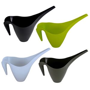 Gie�kanne 1,6 L aus Kunststoff mit langem Gie�hals verschiedene Farben