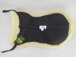 USG Kunstfell Sattelunterlage Sattelpad Sattel Unterlage Baumwolle Webpelz Acryl