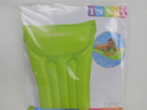 Intex Luftmatratze pink gr�n ca. 1,83 x 69 cm Kinderluftmatratze